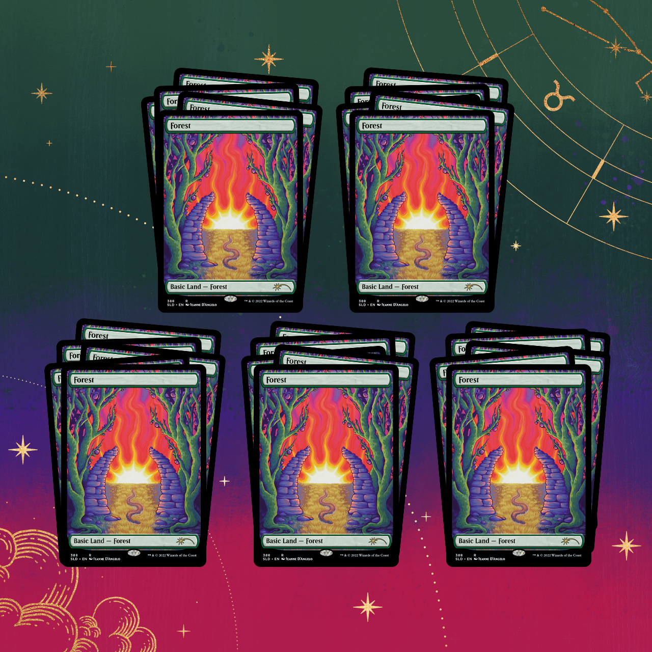 Secret Lair: Drop Series - The Astrology Lands (Taurus Bundle - Non-Foil Edition) | Local Legends