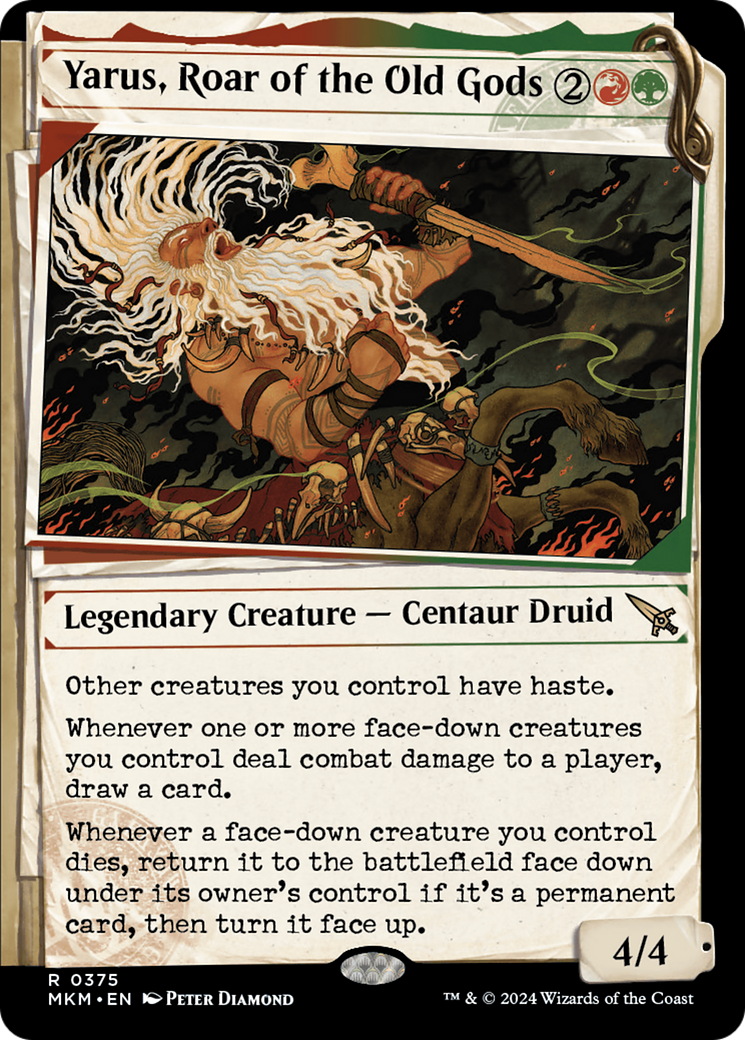 Yarus, Roar of the Old Gods (Showcase) [Murders at Karlov Manor] | Local Legends