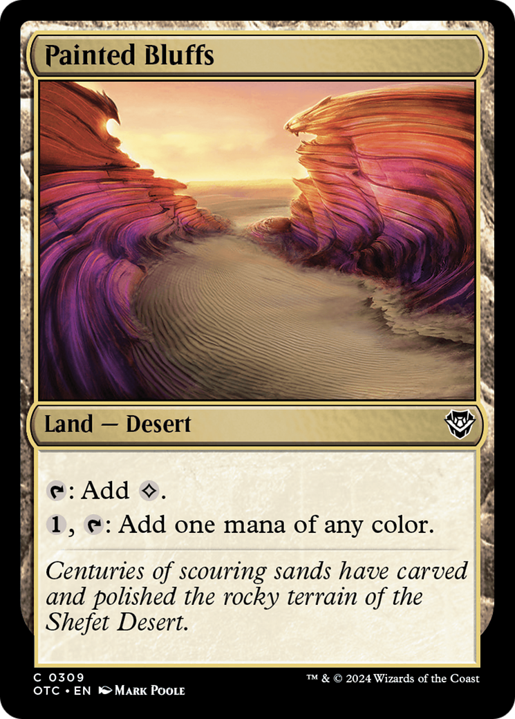 Painted Bluffs [Outlaws of Thunder Junction Commander] | Local Legends