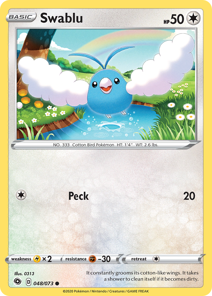 Swablu (048/073) [Sword & Shield: Champion's Path] | Golgari Games