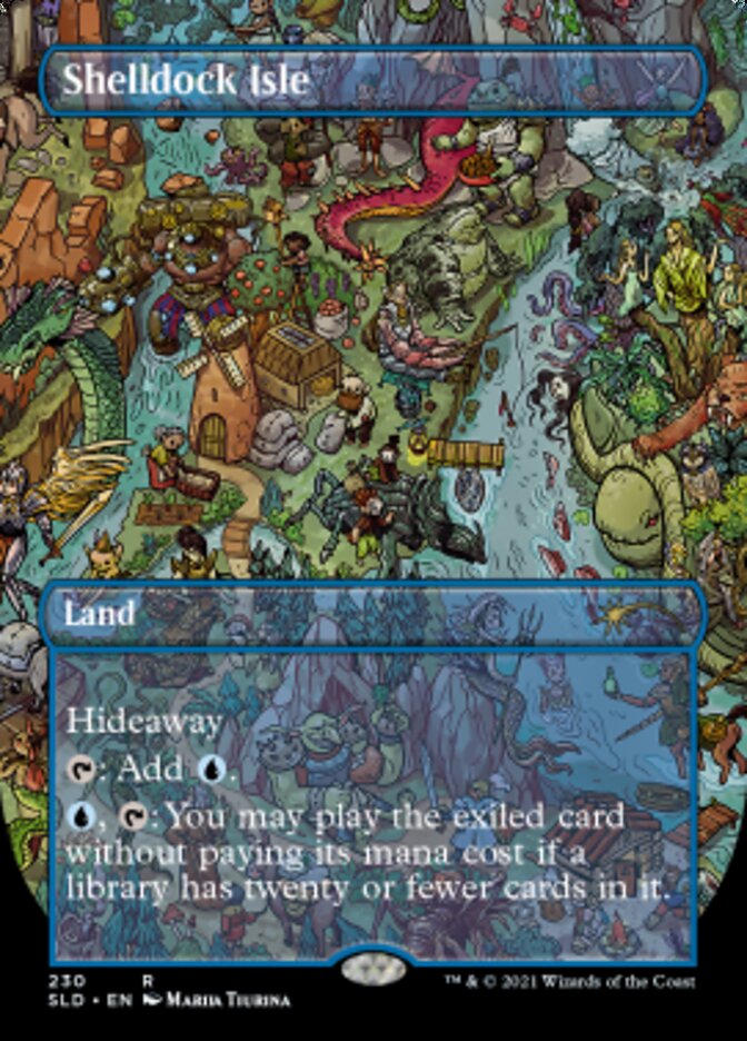 Shelldock Isle (230) (Borderless) [Secret Lair Drop Series] | Local Legends