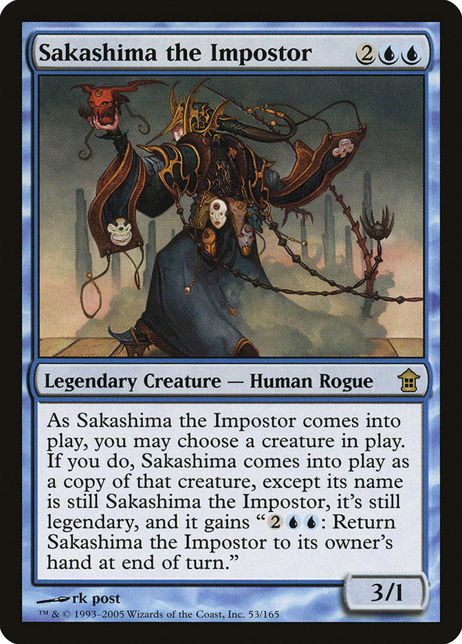 Sakashima the Impostor [Saviors of Kamigawa] | Local Legends