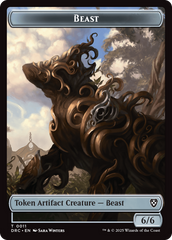 Construct // Beast (0011) Double-Sided Token [Aetherdrift Tokens] | Local Legends