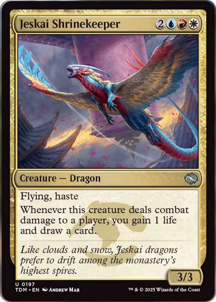 Jeskai Shrinekeeper [Tarkir: Dragonstorm] | Local Legends