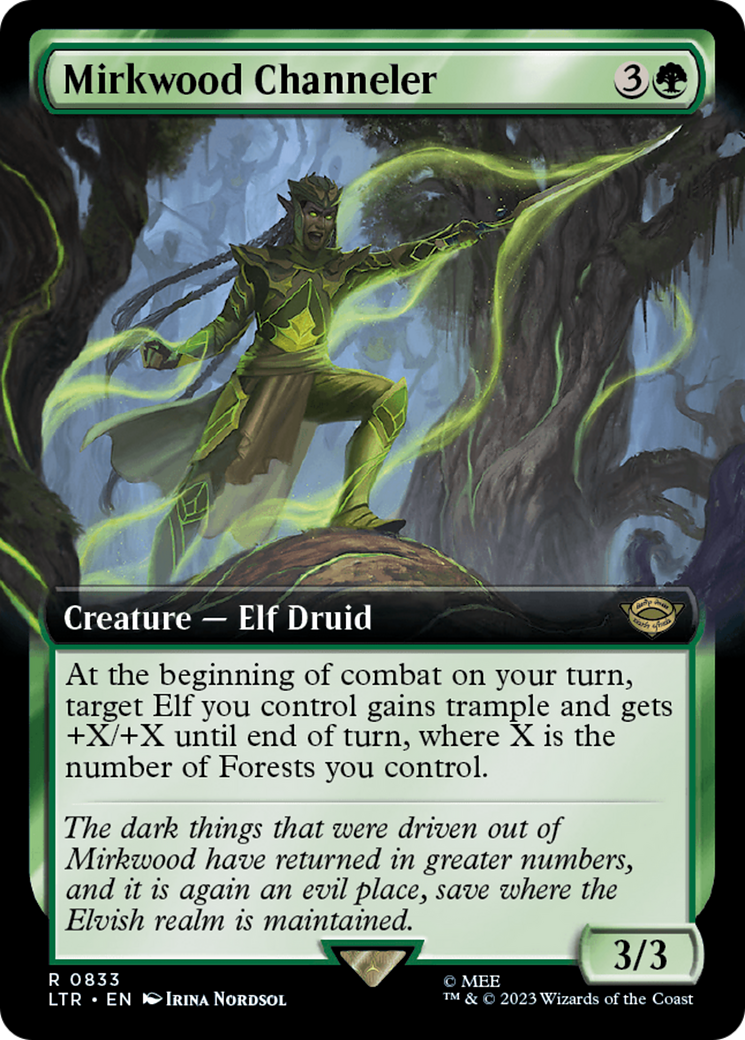 Mirkwood Channeler (Extended Art) [The Lord of the Rings: Tales of Middle-Earth] | Local Legends