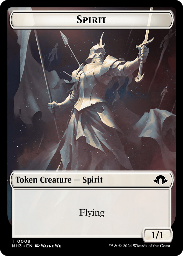 Spirit Token (0008) [Modern Horizons 3 Tokens] | Golgari Games