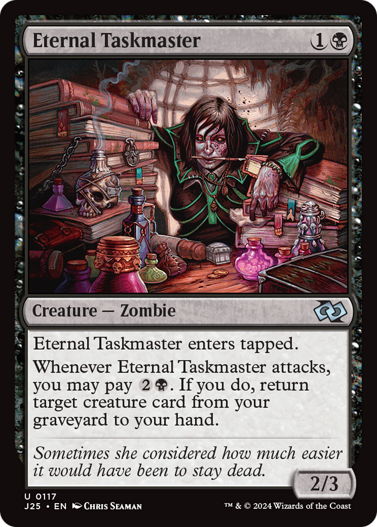 Eternal Taskmaster [Foundations Jumpstart] | Local Legends