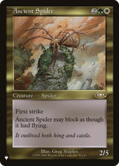 Ancient Spider [The List] | Golgari Games