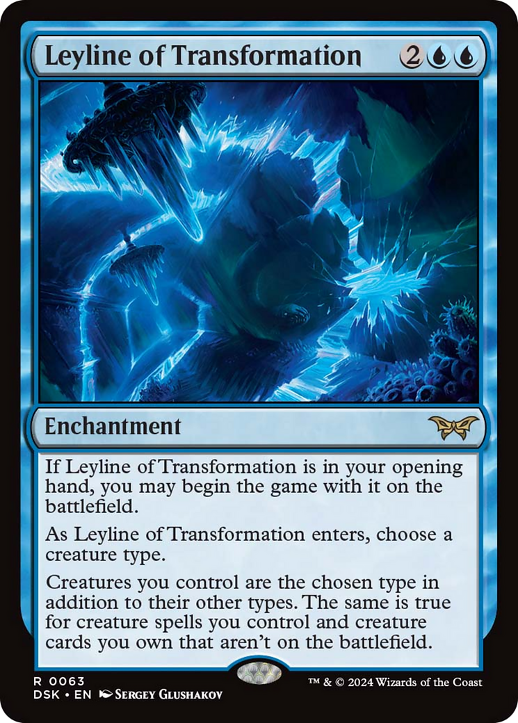 Leyline of Transformation [Duskmourn: House of Horror] | Local Legends