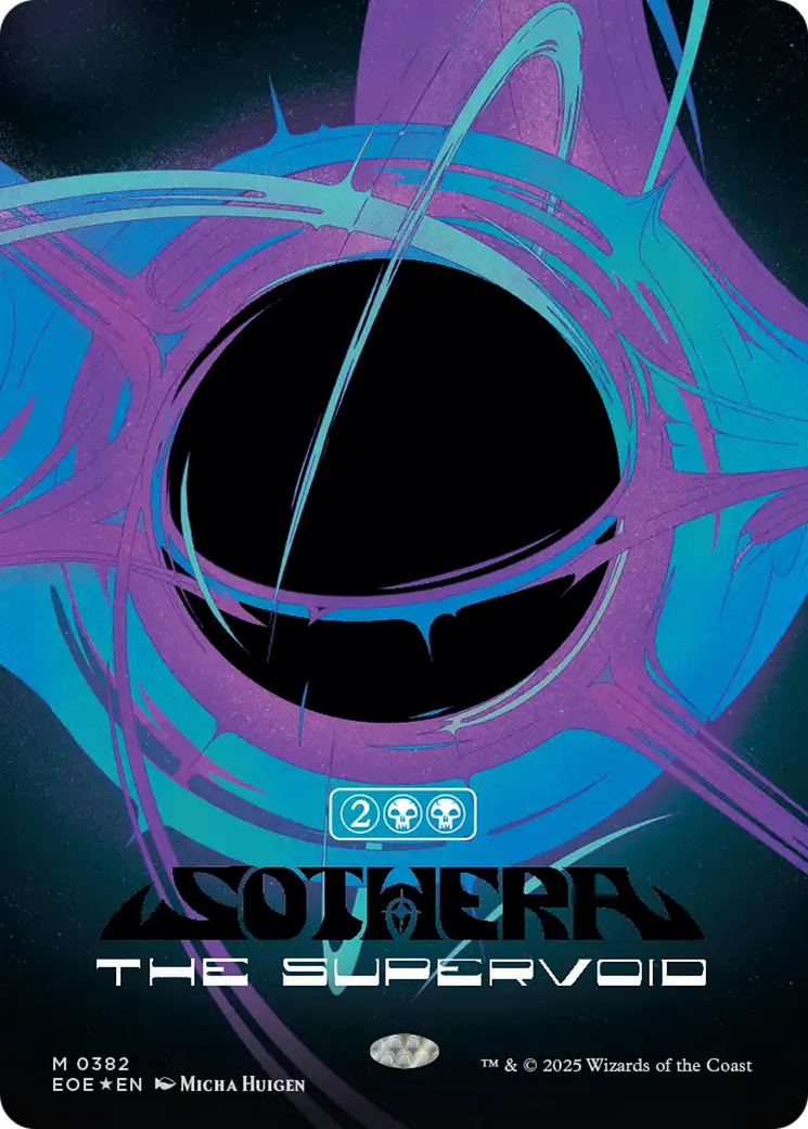 Sothera, the Supervoid (Singularity Foil) [Edge of Eternities] | Local Legends