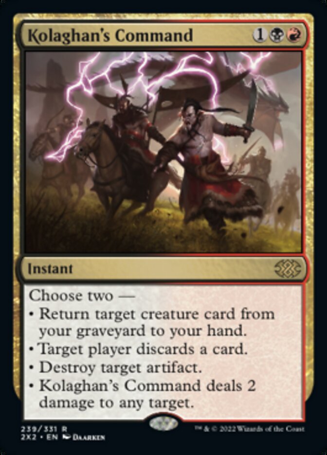 Kolaghan's Command [Double Masters 2022] | Local Legends