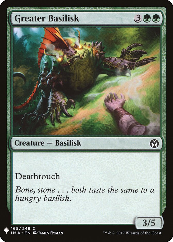 Greater Basilisk [Mystery Booster] | Local Legends