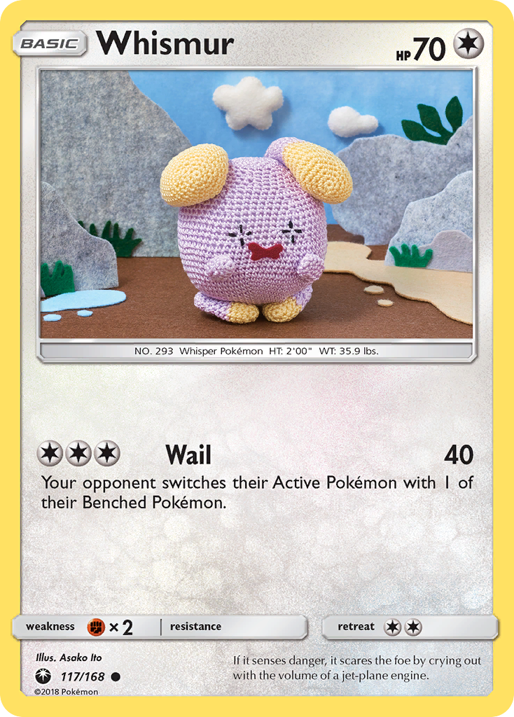 Whismur (117/168) [Sun & Moon: Celestial Storm] | Local Legends