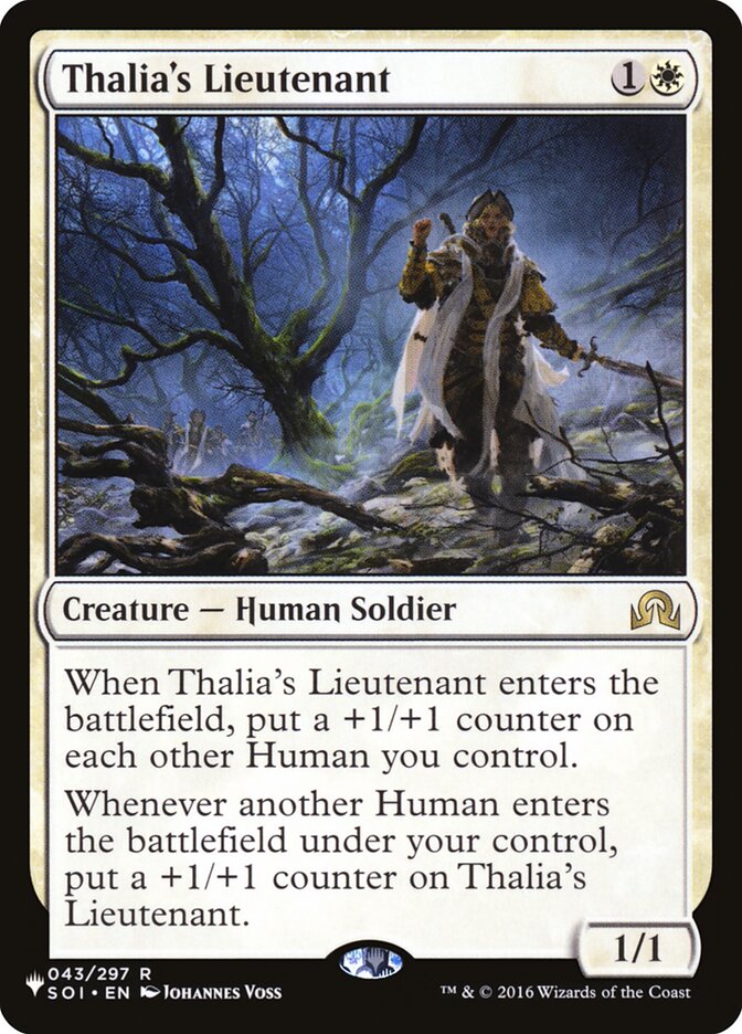 Thalia's Lieutenant [The List] | Local Legends