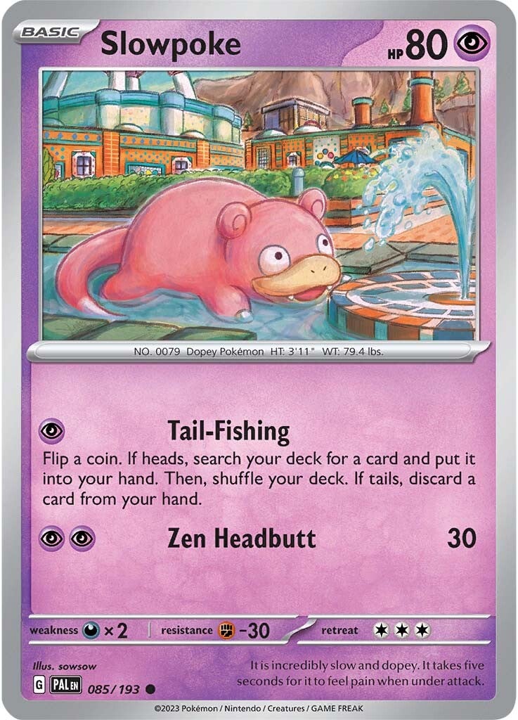 Slowpoke (085/193) [Scarlet & Violet: Paldea Evolved] | Golgari Games