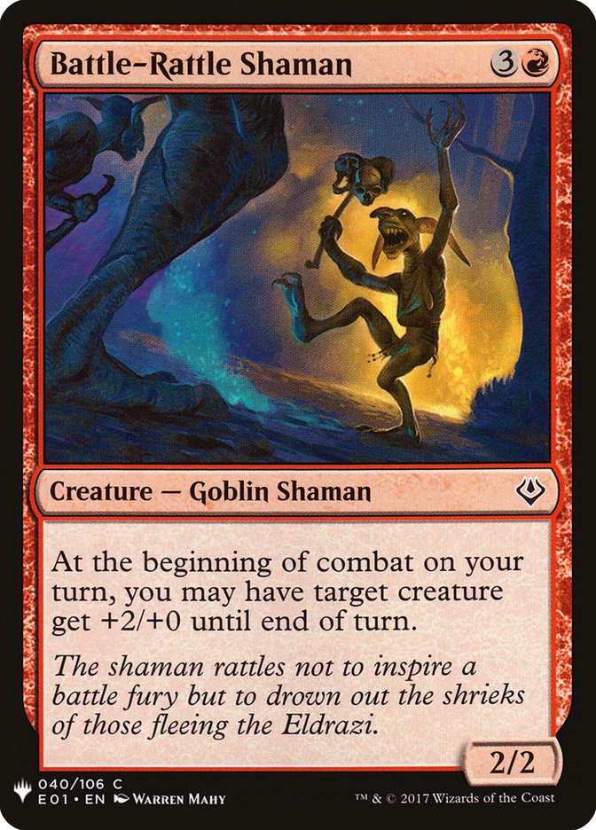 Battle-Rattle Shaman [Mystery Booster] | Local Legends