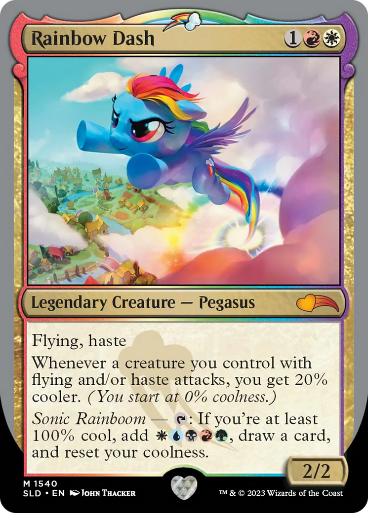 Rainbow Dash [Secret Lair Drop Series] | Golgari Games