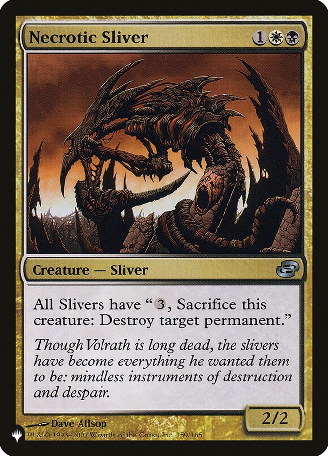 Necrotic Sliver [The List] | Local Legends
