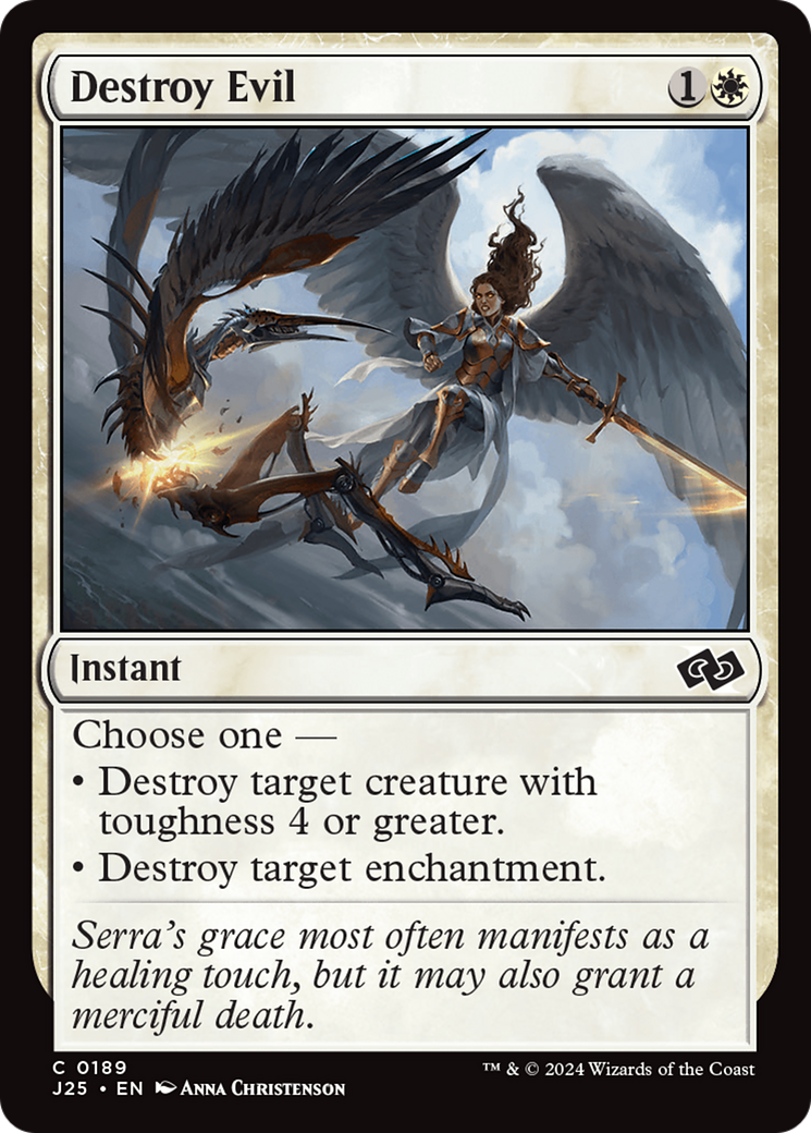 Destroy Evil [Foundations Jumpstart] | Local Legends