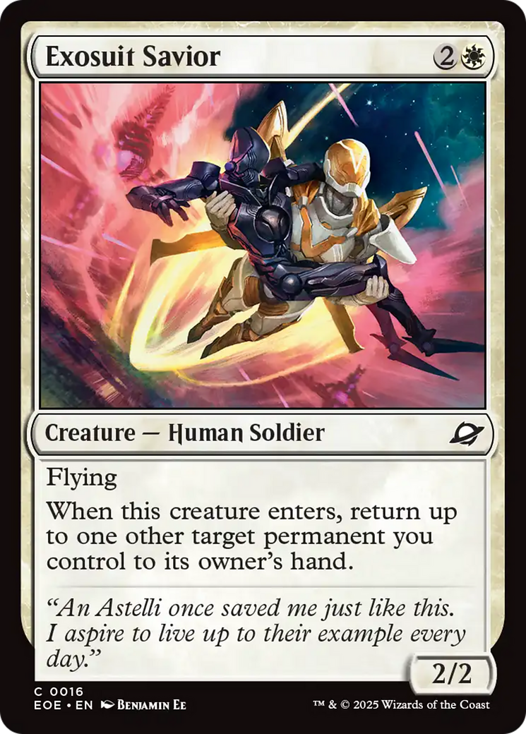 Exosuit Savior [Edge of Eternities] | Local Legends