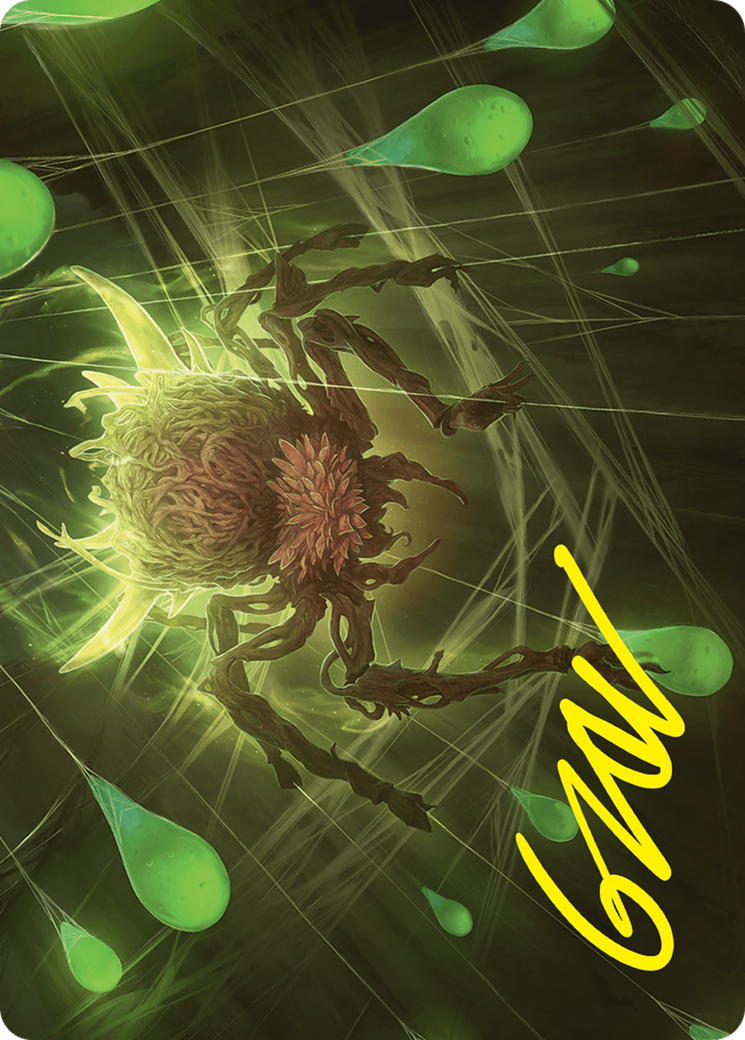 Spinner of Souls Art Card (13/54) (Gold-Stamped Signature) [Foundations Art Series] | Local Legends