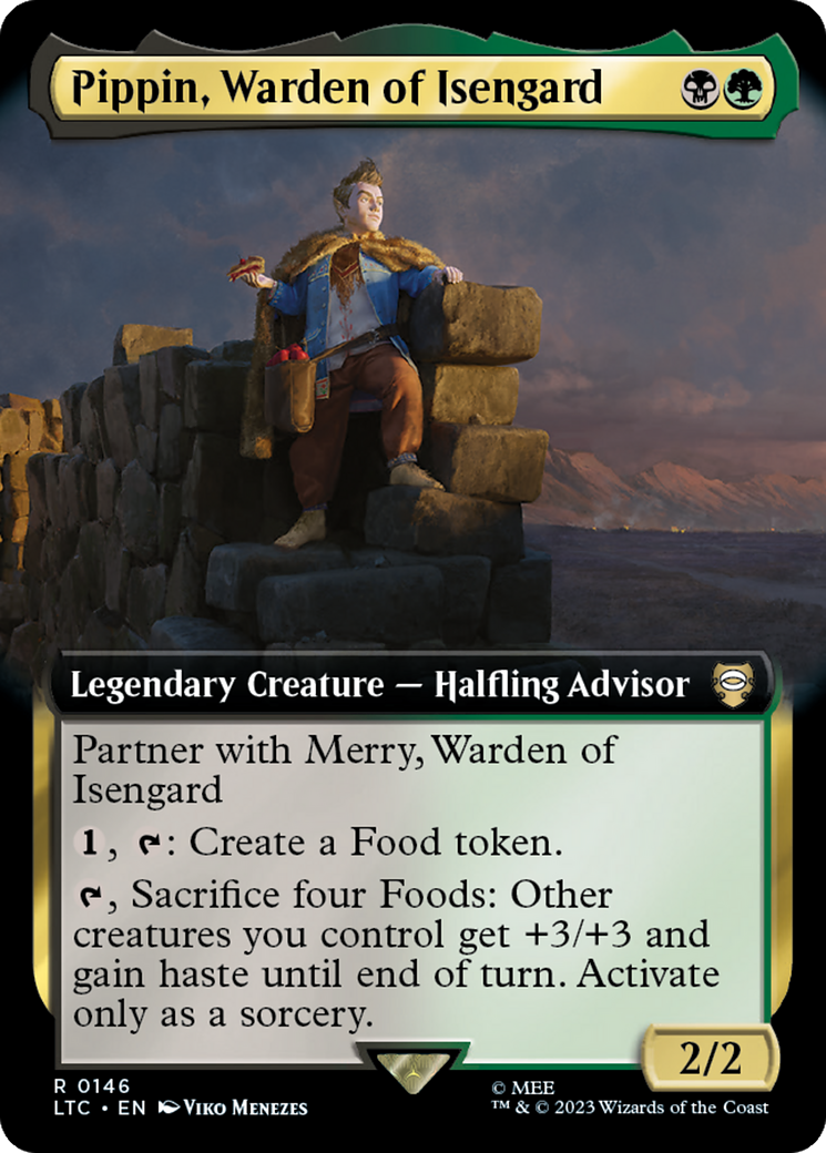 Pippin, Warden of Isengard (Extended Art) [The Lord of the Rings: Tales of Middle-Earth Commander] | Local Legends