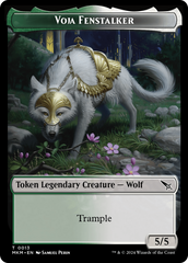 Detective // Voja Fenstalker Double-Sided Token [Murders at Karlov Manor Tokens] | Local Legends
