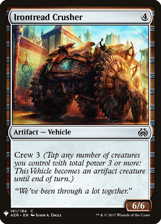 Irontread Crusher [Mystery Booster] | Local Legends