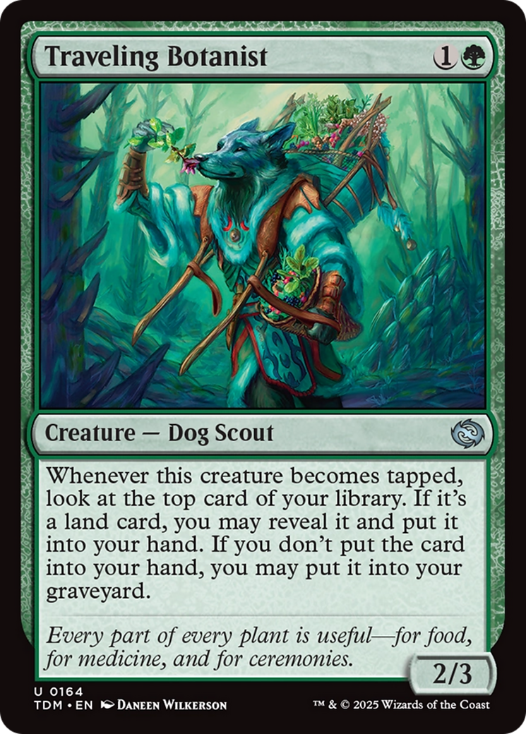 Traveling Botanist [Tarkir: Dragonstorm] | Local Legends