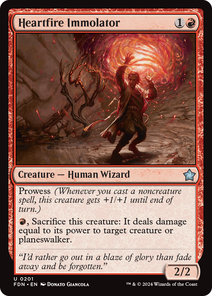 Heartfire Immolator [Foundations] | Local Legends