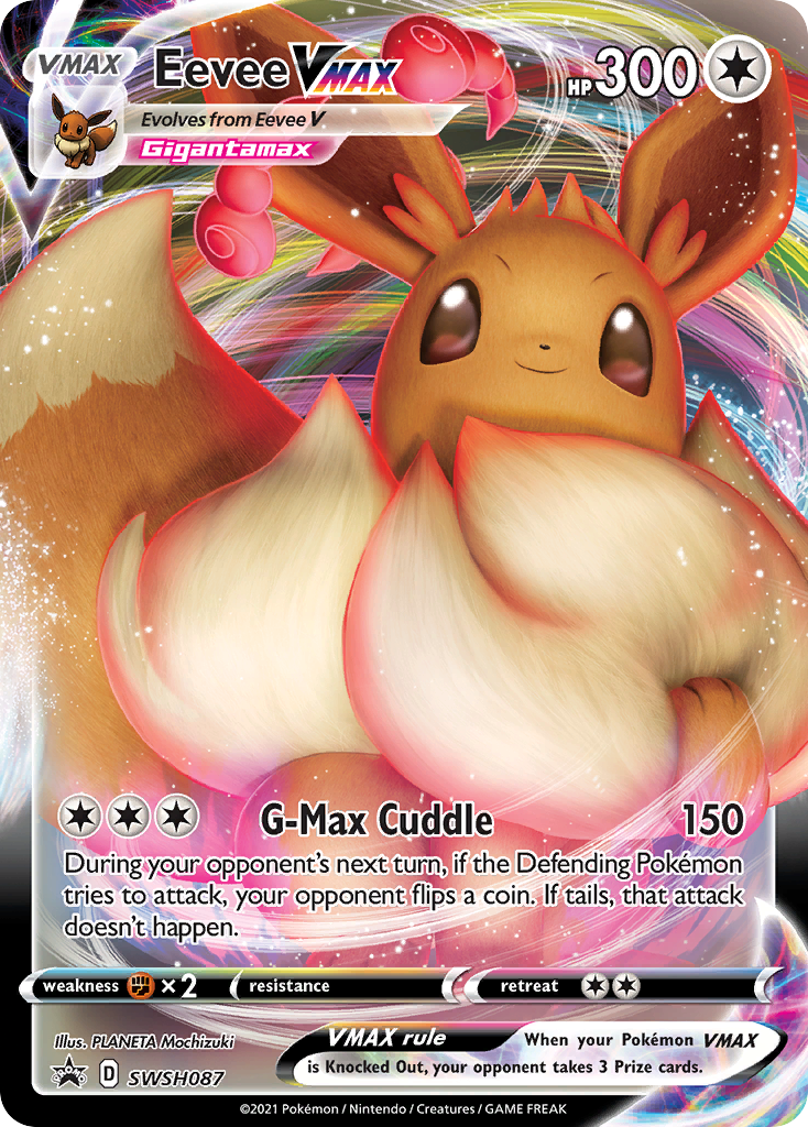 Eevee VMAX (SWSH087) [Sword & Shield: Black Star Promos] | Local Legends