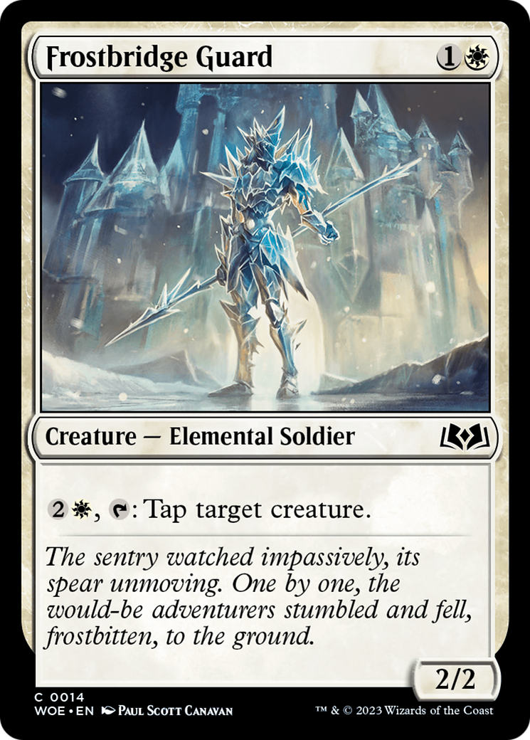 Frostbridge Guard [Wilds of Eldraine] | Local Legends