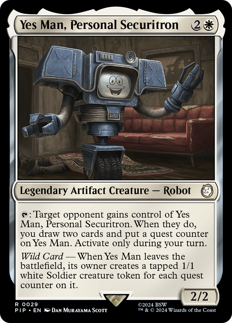 Yes Man, Personal Securitron [Fallout] | Golgari Games