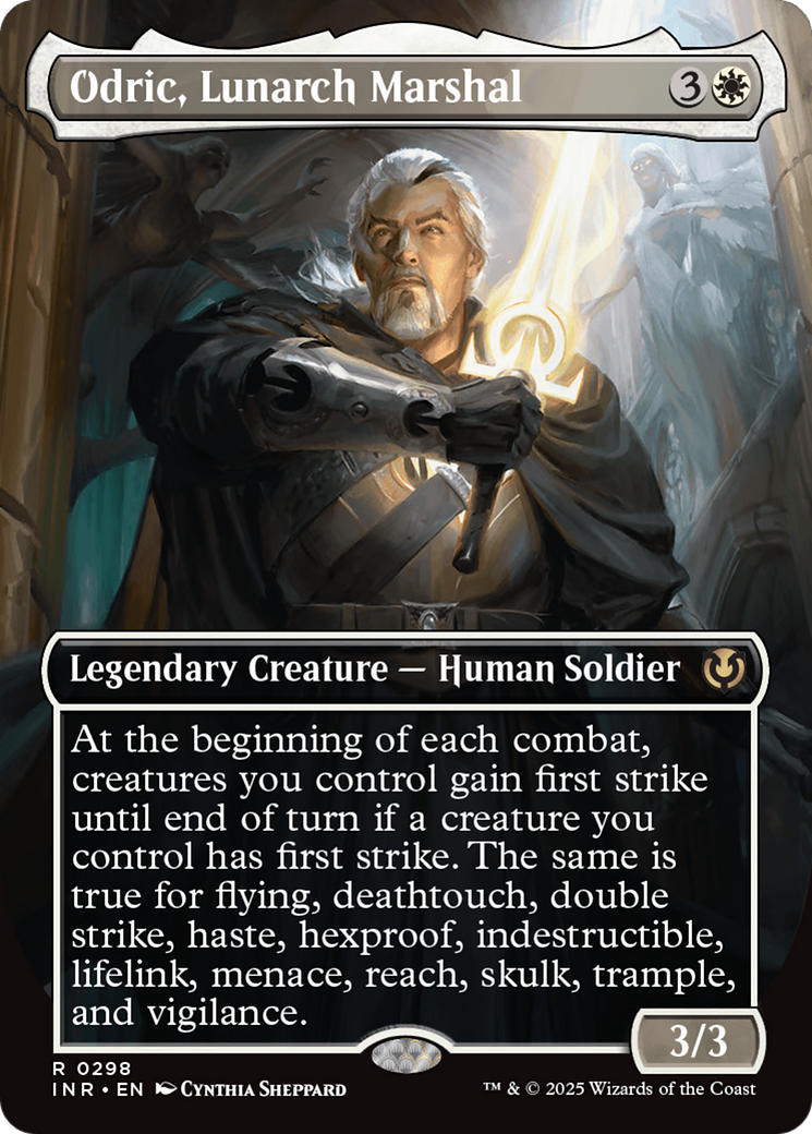 Odric, Lunarch Marshal (Borderless) [Innistrad Remastered] | Local Legends