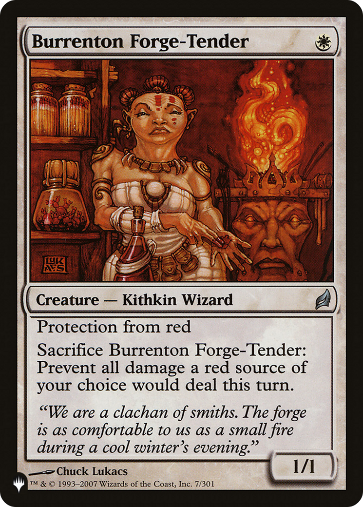 Burrenton Forge-Tender [The List] | Local Legends