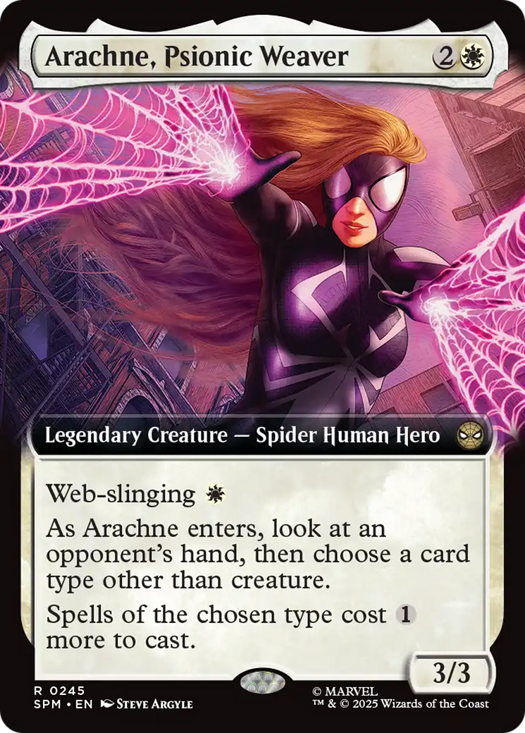 Arachne, Psionic Weaver (Extended Art) [Marvel's Spider-Man] | Local Legends