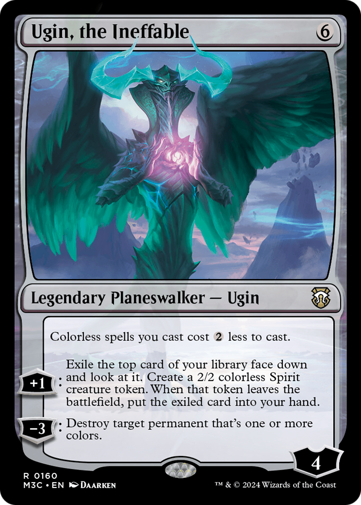 Ugin, the Ineffable (Ripple Foil) [Modern Horizons 3 Commander] | Local Legends