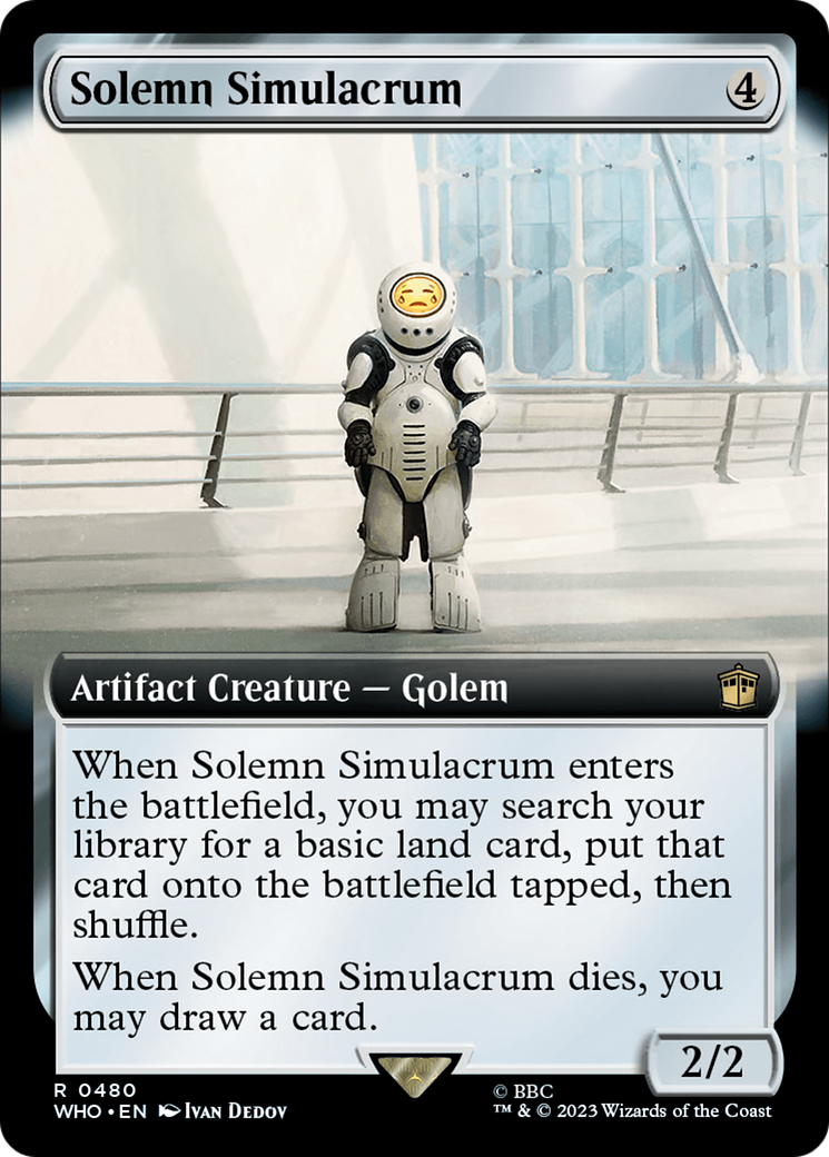 Solemn Simulacrum (Extended Art) [Doctor Who] | Local Legends