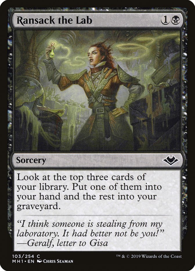 Ransack the Lab [Modern Horizons] | Local Legends
