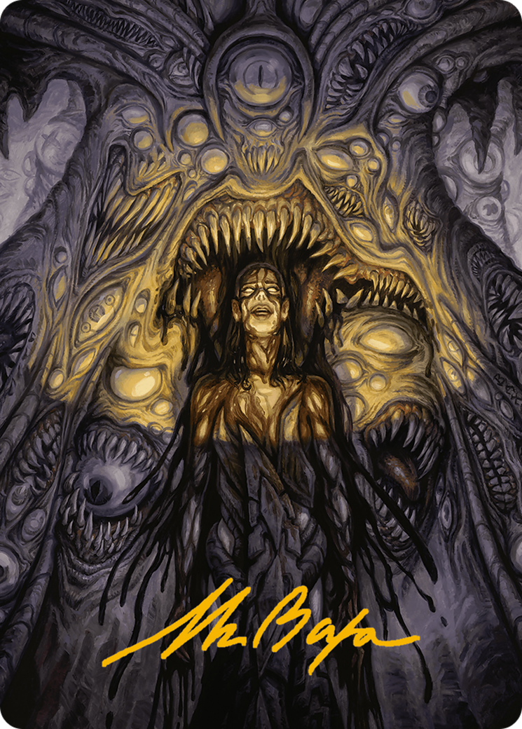Chthonian Nightmare Art Card (Gold-Stamped Signature) [Modern Horizons 3 Art Series] | Local Legends