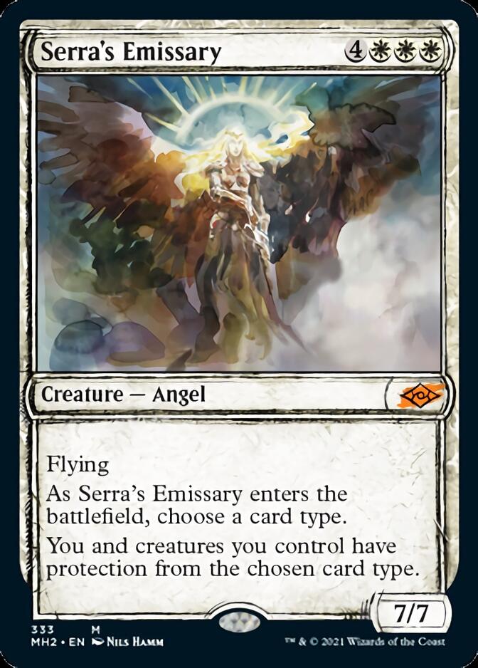 Serra's Emissary (Sketch) [Modern Horizons 2] | Local Legends