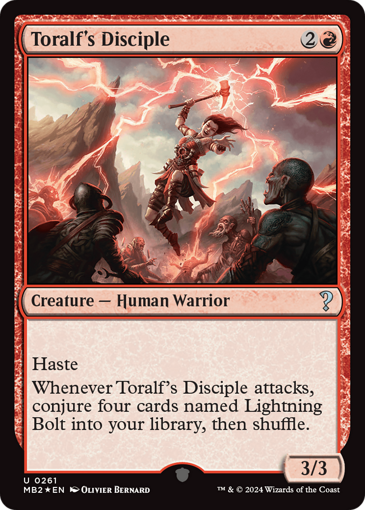 Toralf's Disciple [Mystery Booster 2] | Local Legends