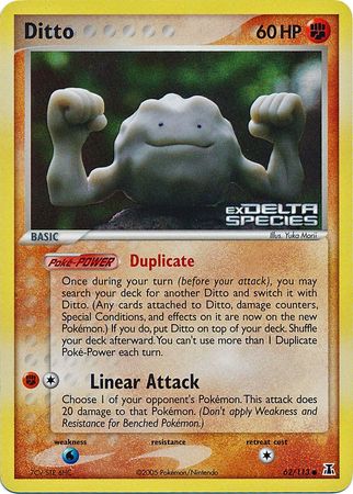 Ditto (62/113) (Stamped) [EX: Delta Species] | Local Legends
