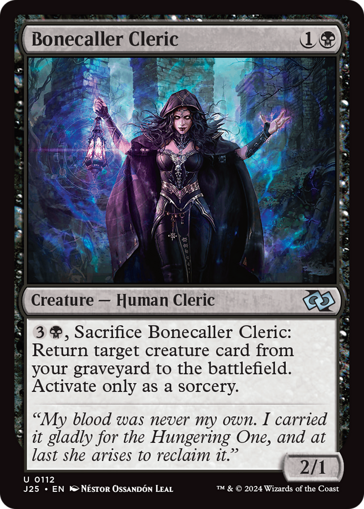 Bonecaller Cleric [Foundations Jumpstart] | Local Legends