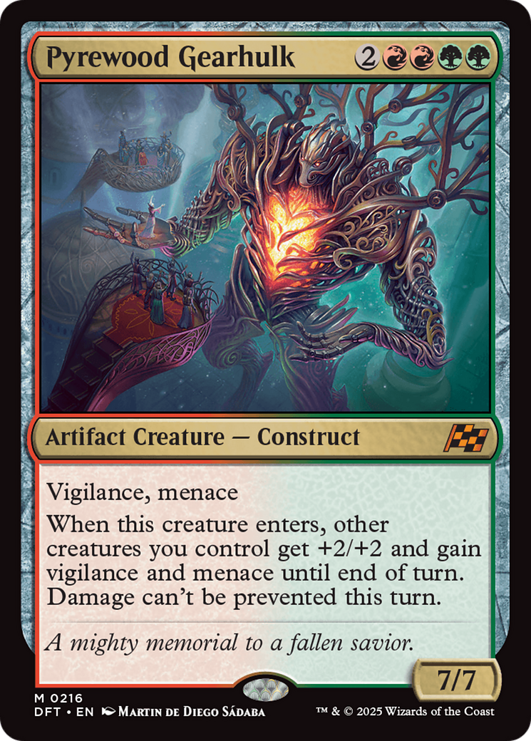 Pyrewood Gearhulk [Aetherdrift] | Local Legends