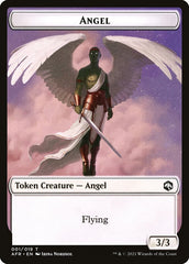 Angel // Dog Illusion Double-Sided Token [Dungeons & Dragons: Adventures in the Forgotten Realms Tokens] | Local Legends