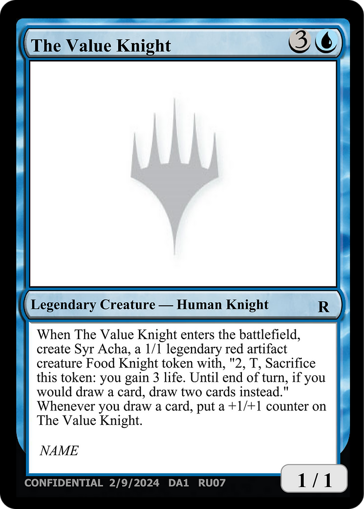 The Value Knight [Unknown Event] | Local Legends