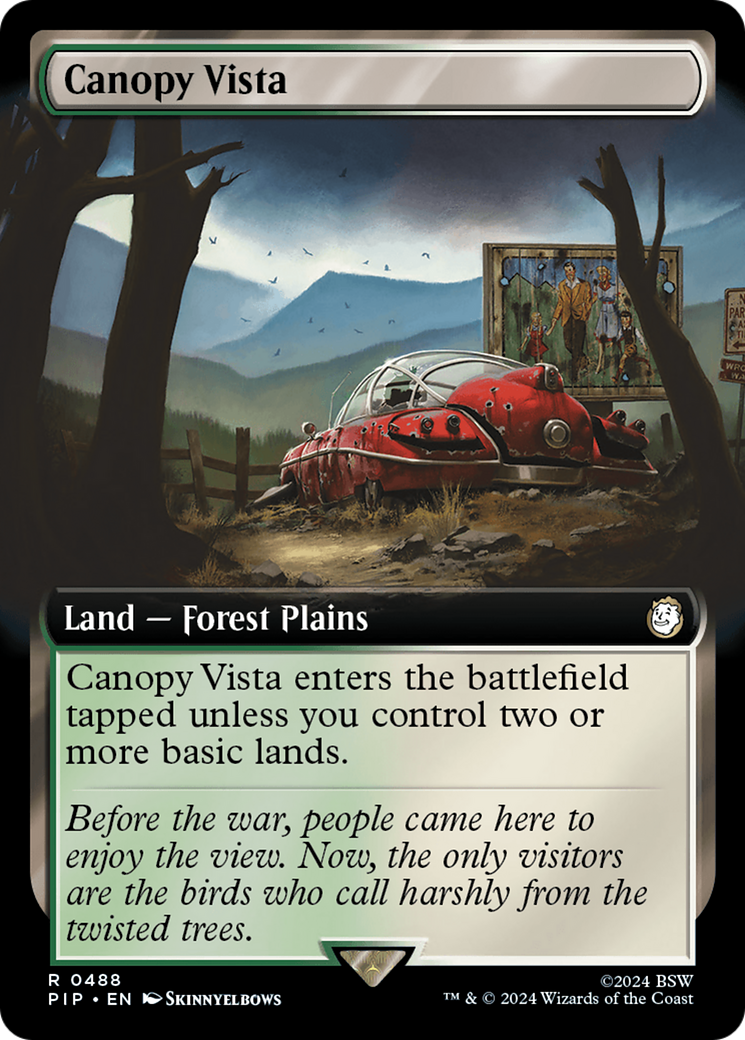 Canopy Vista (Extended Art) [Fallout] | Local Legends