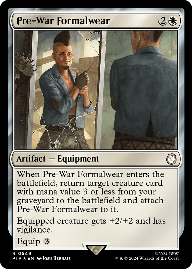 Pre-War Formalwear (Surge Foil) [Fallout] | Local Legends