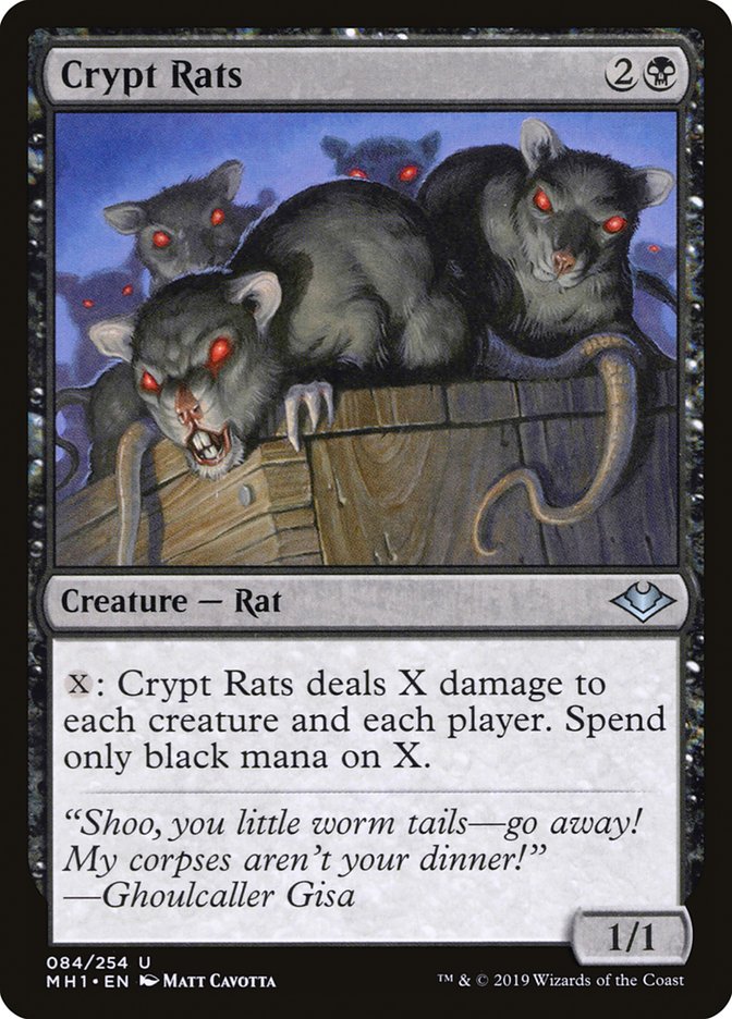 Crypt Rats [Modern Horizons] | Golgari Games